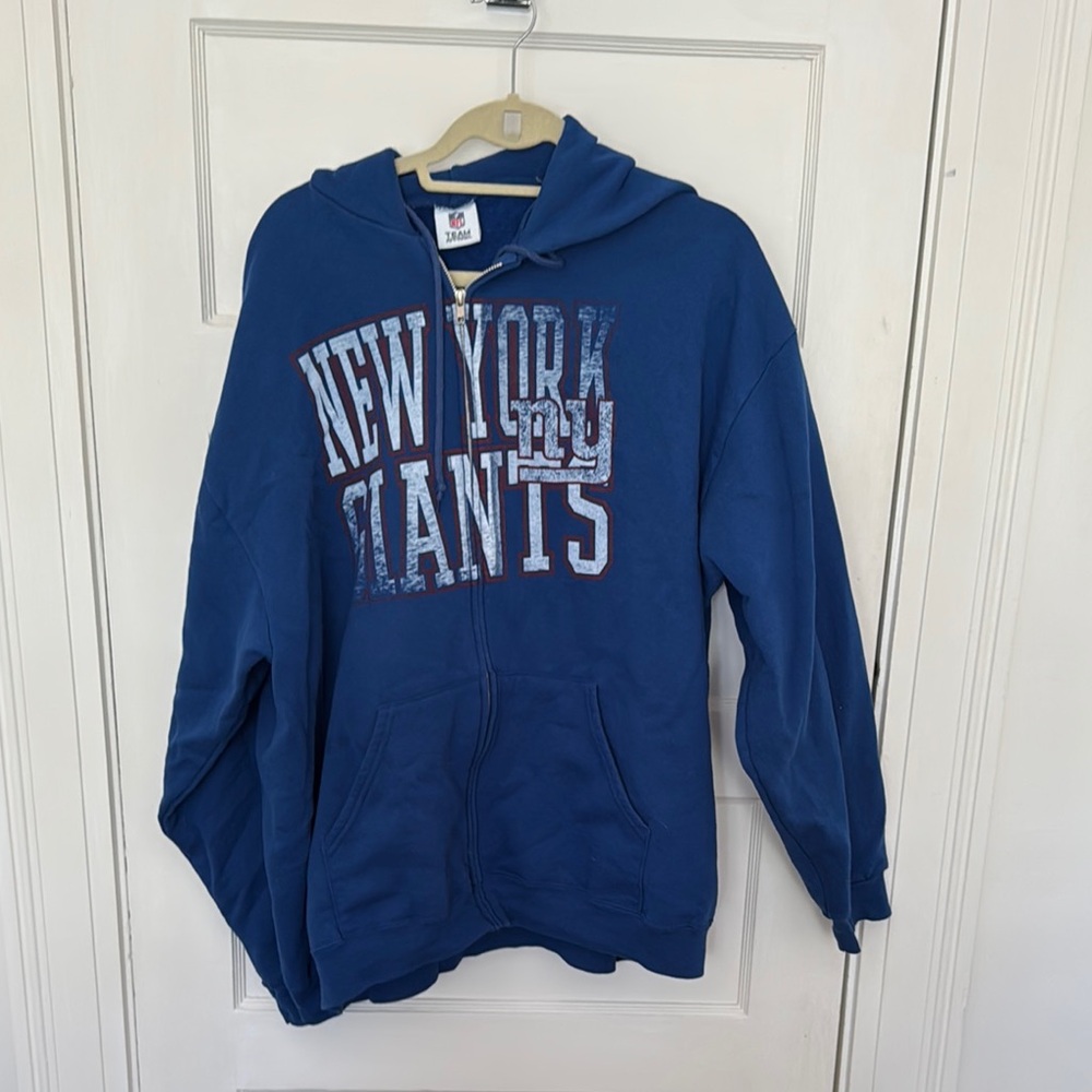 New York Giants Blue Hoodie